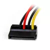 Adattatore cavo di alimentazione StarTech.com 6 in da 4 pin LP4 a SATA con angolo a sinistra