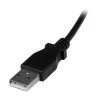 Cavo Micro-USB StarTech.com 2 m - A a Micro-B angolato, 2 m, USB A, Micro-USB B, USB 2.0, 0,48 Gbit/s, nero