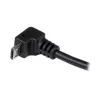 Cavo Micro-USB StarTech.com 2 m - A a Micro-B angolato, 2 m, USB A, Micro-USB B, USB 2.0, 0,48 Gbit/s, nero