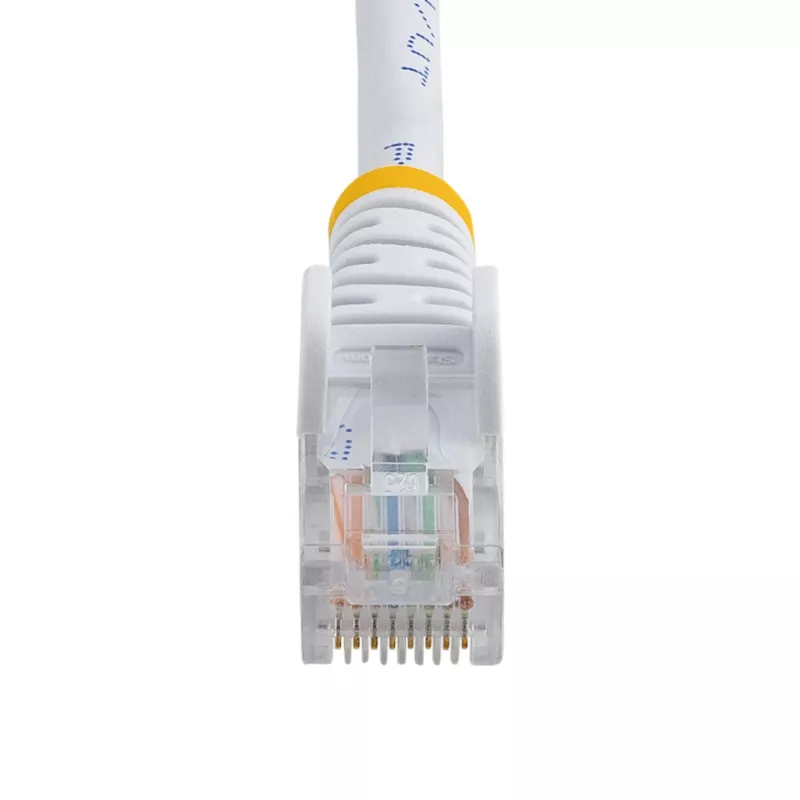 Cavo patch Ethernet Cat5e StarTech.com con connettori RJ45 senza linguette – 5 m, bianco