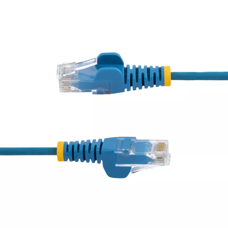 Cavo CAT6 StarTech.com 0,5 m – slim – connettori RJ45 senza linguette – blu
