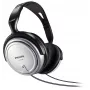 Philips SHP2500/10 cuffie TV cablate circumaurali, 9 - 23000 Hz, 32 ohm, cavo da 6 m, jack da 3,5/6,3 mm, nero/argento