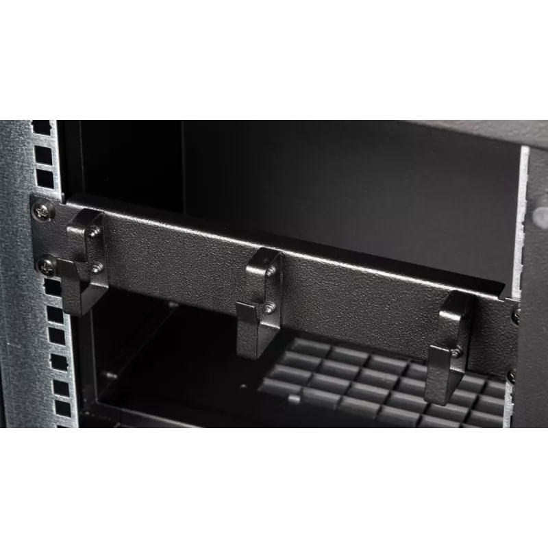 Anello passacavi EQUIP EZMR-10-B — metallo, nero, accessorio per rack, 1 pz., 174 g