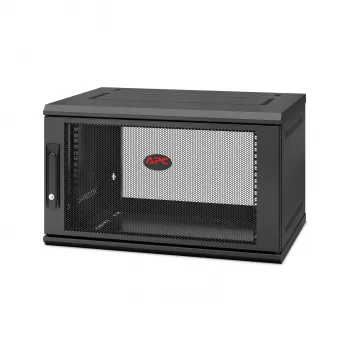 APC NetShelter WX AR106SH4, 6HE, armadio patch 19 pollici, montaggio a parete, preassemblato, profondità 400 mm