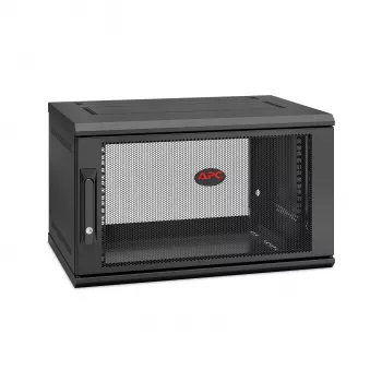 APC NetShelter WX AR106SH4, 6HE, armadio patch 19 pollici, montaggio a parete, preassemblato, profondità 400 mm