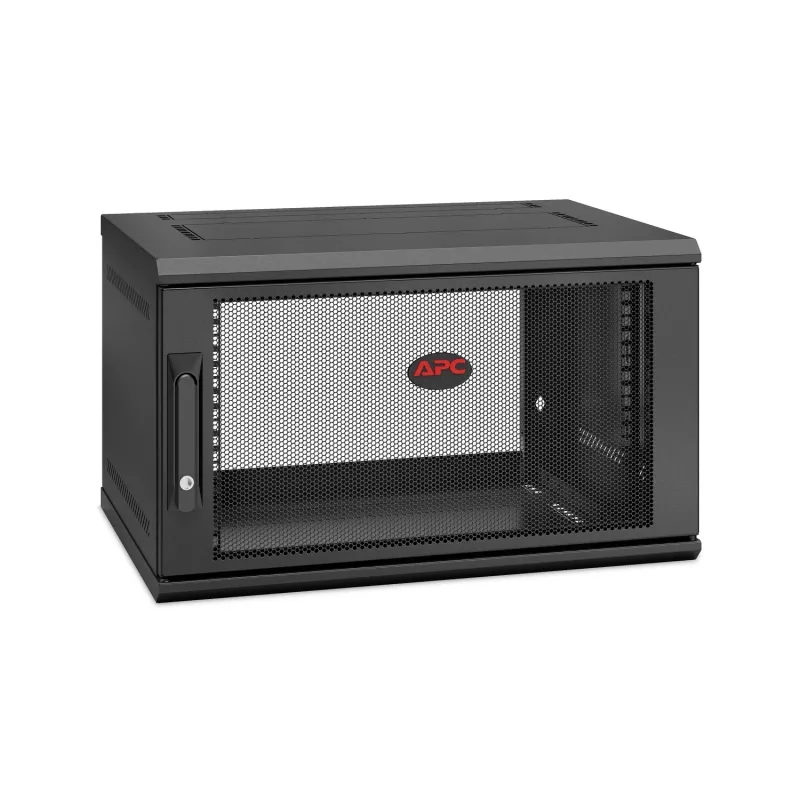 APC NetShelter WX AR106SH4, 6HE, armadio patch 19 pollici, montaggio a parete, preassemblato, profondità 400 mm