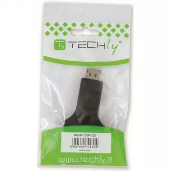 Techly adattatore DisplayPort DP M a DVI-I 24 + 5 F IADAP DSP-229
