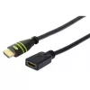 Techly ICOC-HDMI-4-EXT018 cavo prolunga HDMI High Speed con Ethernet