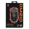 Mouse da gaming Deltaco DM210 cavo ultrasottile RGB nero
