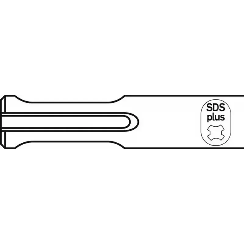 Bosch SDS-plus-5C scalpello a punta, 250 mm