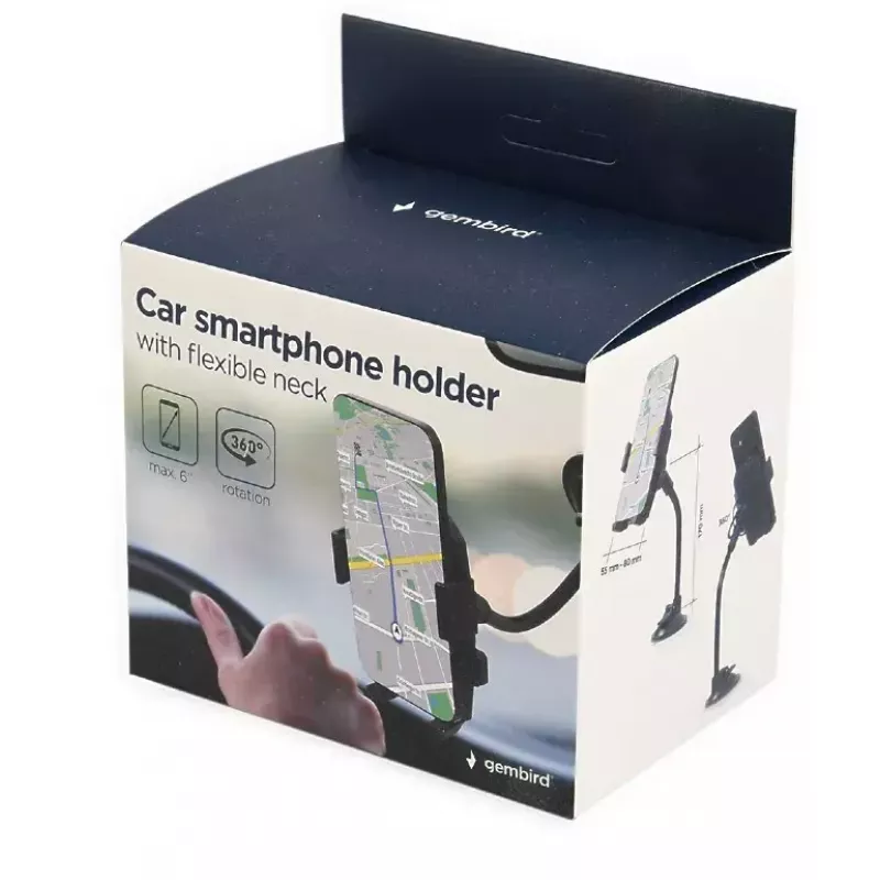 Supporto attivo Gembird TA-CHW-04 telefono cellulare smartphone nero