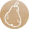 Timbro tondo Colop 165226 timbro in legno 3 cm diametro