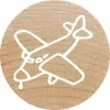 Timbro tondo Colop 165226 timbro in legno 3 cm diametro
