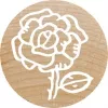 Timbro tondo Colop 165226 timbro in legno 3 cm diametro