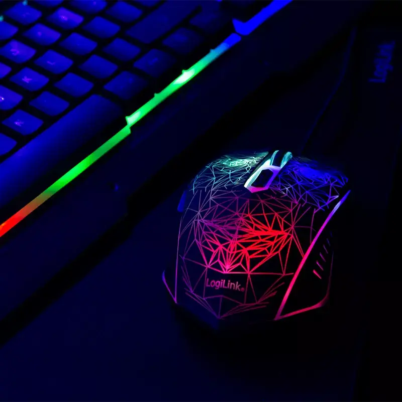 Tastiera gaming con mouse LogiLink ID0185