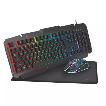 Tastiera gaming con mouse LogiLink ID0185