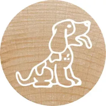 Timbro a data Colop 165225 gomma legno 3 cm diametro