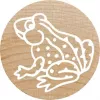Timbro a data Colop 165225 gomma legno 3 cm diametro