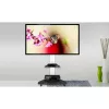 Techly supporto a pavimento con carrello TV LCD/LED/Plasma 37-70 pollici bianco