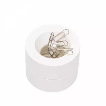 Distributore di graffette MAUL MAULpro recycling bianco plastica