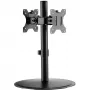 Techly ICA-LCD 402 supporto monitor / stand 81,3 cm (32 pollici) da tavolo nero