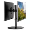 Techly ICA-LCD 402 supporto monitor / stand 81,3 cm (32 pollici) da tavolo nero