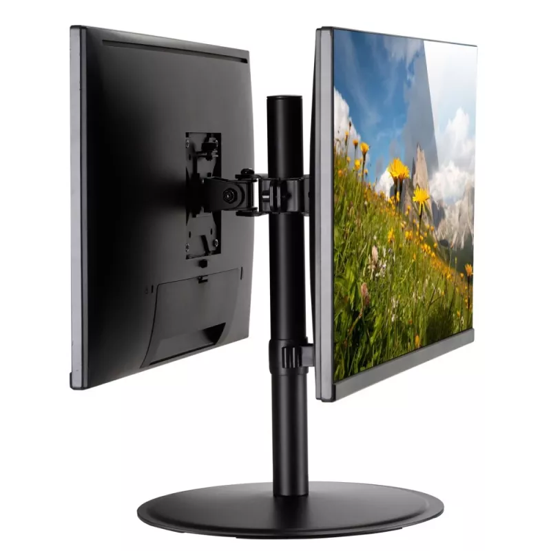 Techly ICA-LCD 402 supporto monitor / stand 81,3 cm (32 pollici) da tavolo nero