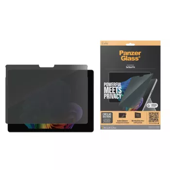 PanzerGlass ® pellicola protettiva per display privacy Microsoft Surface Pro X | Pro 8 | Pro 9 | Pro 10 | Pro 11th Edition | Ultra-Wide Fit