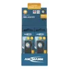 Torcia portachiavi Ansmann ML400R nera LED 5W ricaricabile USB