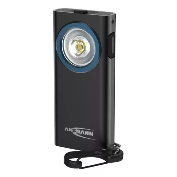 Torcia portachiavi Ansmann ML400R nera LED 5W ricaricabile USB
