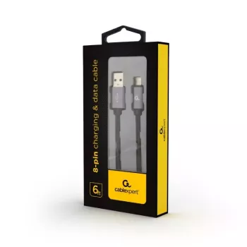 Cavo per cellulare GEMBIRD USB A a Lightning CCB-MUSB2B-AMLM-6 1,8 m USB 2.0 nero