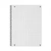 Quaderno Oxford 400121610 A4+ 160 fogli nero grigio