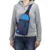Borsa a tracolla Rivacase Dijon 25,6 cm (10,1 pollici) blu maniglia cinghia a spalla
