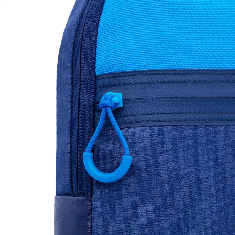 Borsa a tracolla Rivacase Dijon 25,6 cm (10,1 pollici) blu maniglia cinghia a spalla