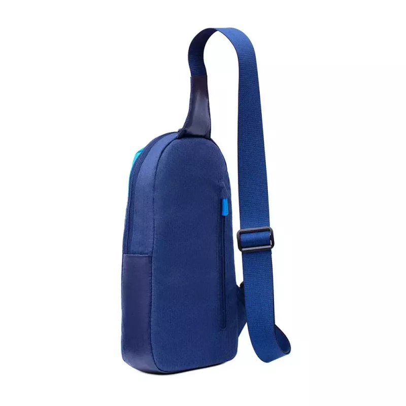 Borsa a tracolla Rivacase Dijon 25,6 cm (10,1 pollici) blu maniglia cinghia a spalla