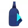 Borsa a tracolla Rivacase Dijon 25,6 cm (10,1 pollici) blu maniglia cinghia a spalla