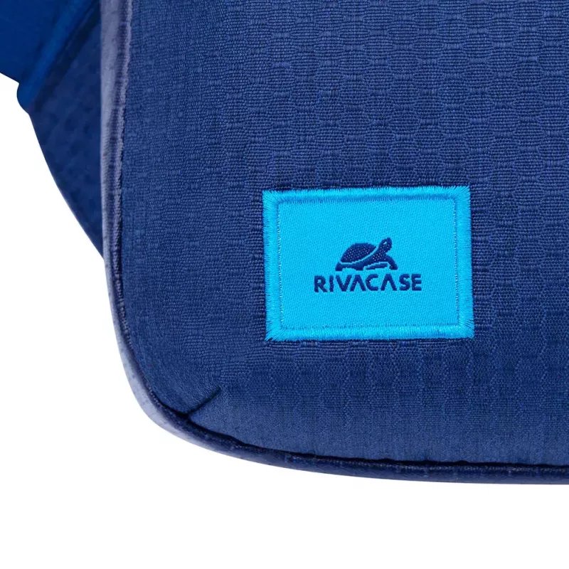 Borsa a tracolla Rivacase Dijon 25,6 cm (10,1 pollici) blu maniglia cinghia a spalla