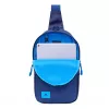 Borsa a tracolla Rivacase Dijon 25,6 cm (10,1 pollici) blu maniglia cinghia a spalla