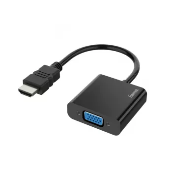 Adattatore per cavo video Hama 00200343 0,15 m HDMI Type-A (standard) VGA (D-Sub) nero