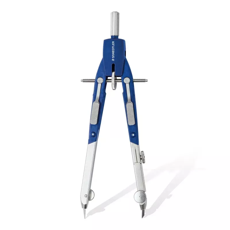 Staedtler Mars Comfort 552 02 Compasso a regolazione rapida con prolunga, blu