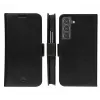 dbramante1928 Copenhagen Slim CSSSGTBL1434 custodia a libro per Samsung Galaxy S22, pelle granulata, nera