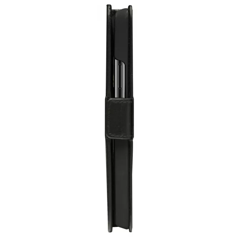 dbramante1928 Copenhagen Slim CSSSGTBL1434 custodia a libro per Samsung Galaxy S22, pelle granulata, nera