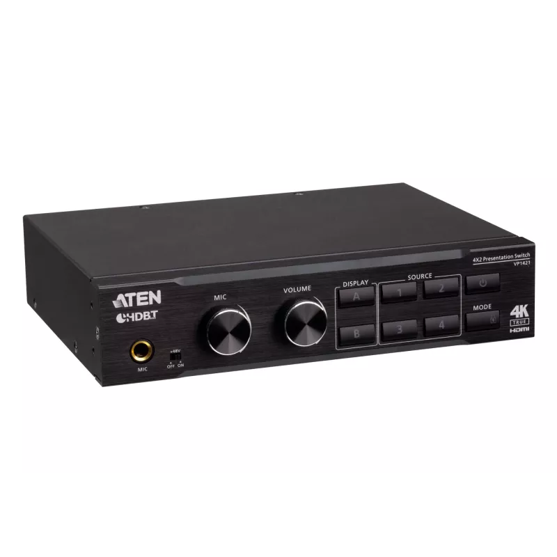 Switch matrice per presentazioni ATEN 4 x 2 True 4K