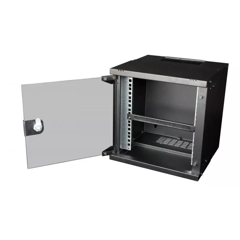 Pannello per gestione cavi EQUIP EZMB-10-B, metallo, nero, accessorio 1HE