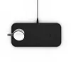 Caricabatterie wireless ZENS Dual+Watch alluminio nero