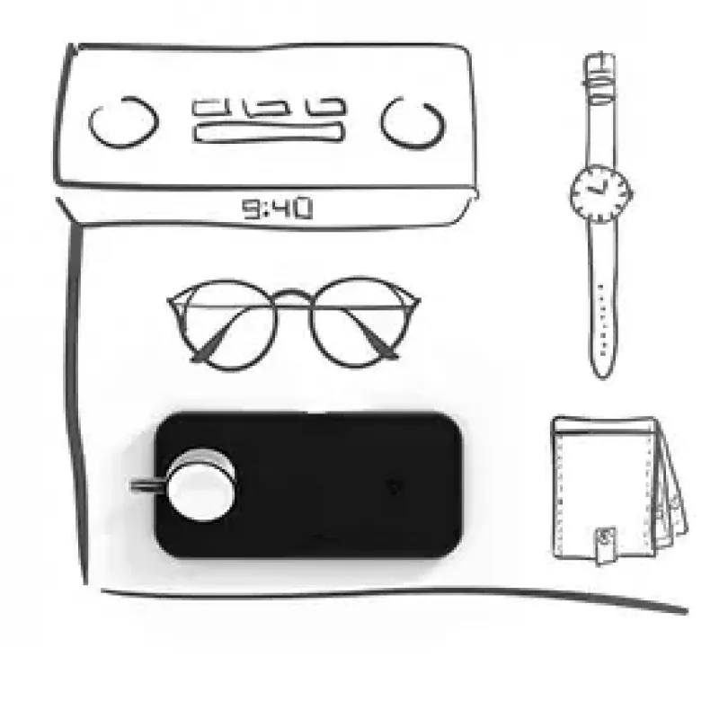 Caricabatterie wireless ZENS Dual+Watch alluminio nero