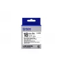 Epson cartuccia etichetta adesione forte LK-5WBW nero/bianco 18 mm (9 m)
