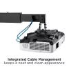 Techly ICA-PM 21 supporto proiettore a parete nero