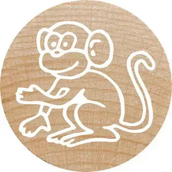 Timbro Colop Colop 165224 rotondo gomma legno 3 cm