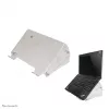 Neomounts NSNOTEBOOK300 supporto per notebook, 10–22 pollici (25,4–55,9 cm), acrilico, inclinazione 20–40°, 4 posizioni di altezza, max 15 kg, trasparente